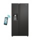 Haier Ψυγείο Ντουλάπα 601lt Total NoFrost Υ177.5xΠ90.5xΒ72.6εκ. Μαύρο HSW79F18DIPT